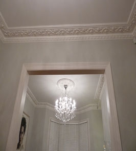 Large Enriched Victorian Cornice. 120mm depth x 260mm projection